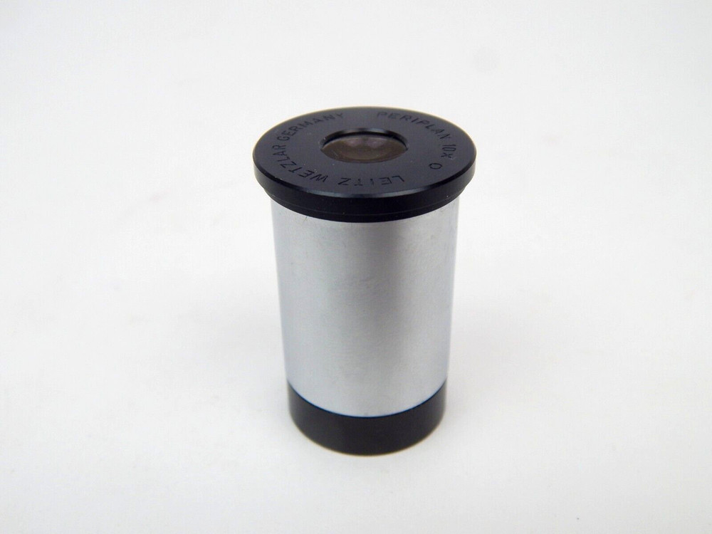 5SA Leitz Wetzlar Periplan 10X Microscope Lens Germany Vintage