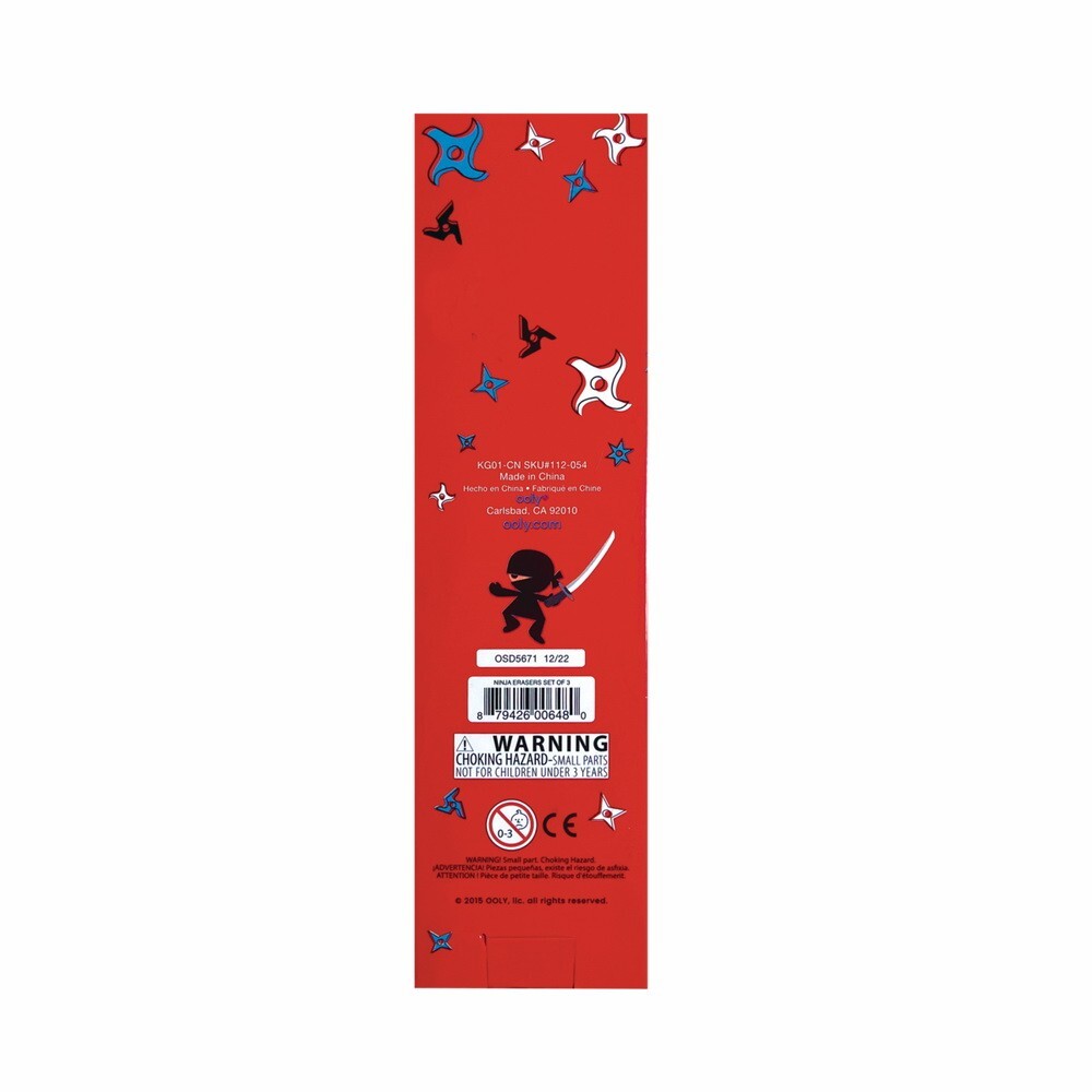 Ooly Eraser – Ninja Age 6+ 01445