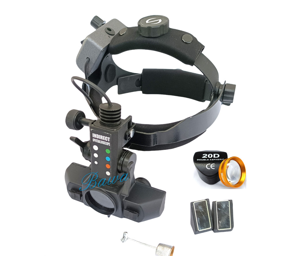 Original Bawa 4 Filter Binocular Indirect Ophthalmoscope + 20D & 28D