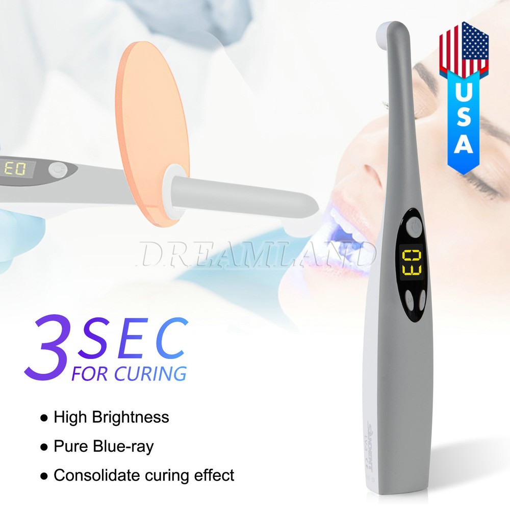 Dental LED Curing Light Lamp 3 Second / 3S dental Curing Light 3 Models