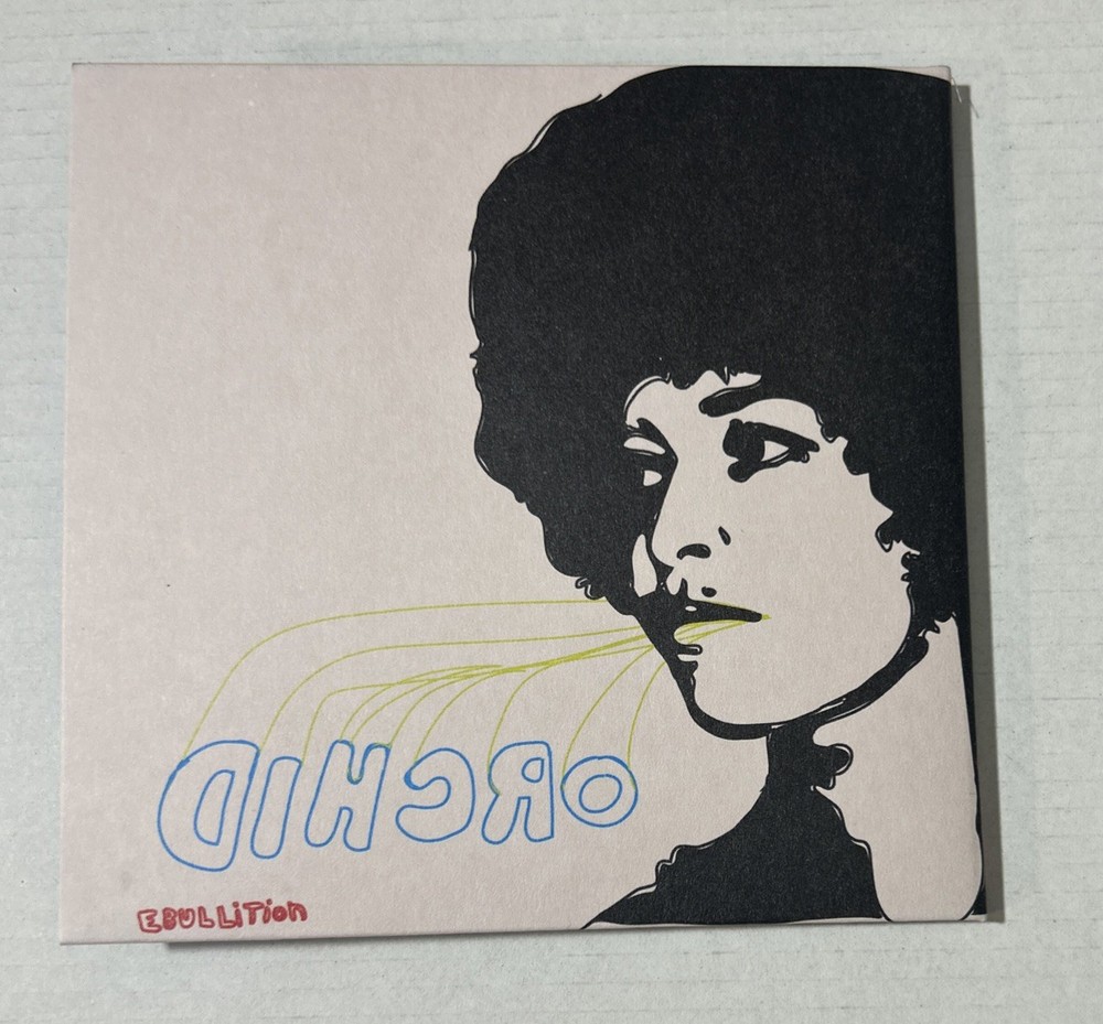 Orchid Self Titled CD 2001 Ebullition Records Emo Punk Hardcore