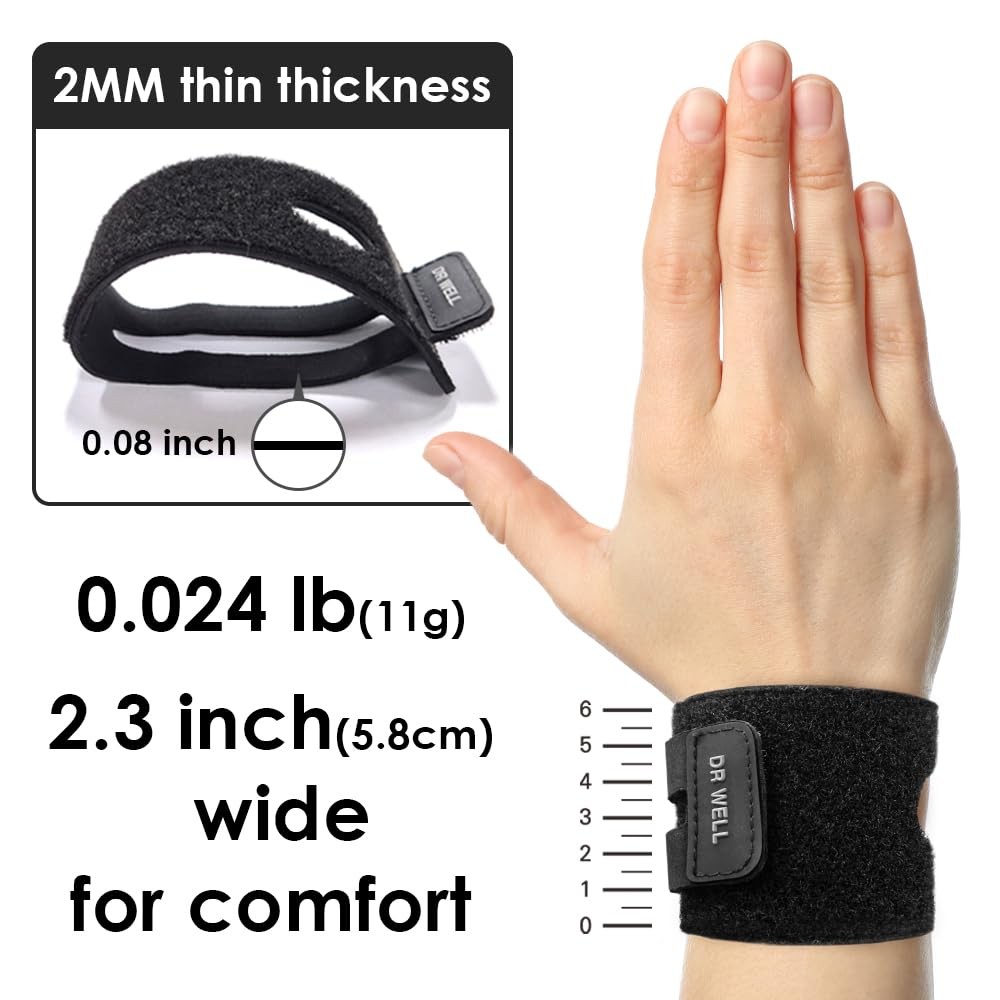 Closed-Loop Neoprene Wrist Wrap - Lightweight, Breathable Support for Everyda...