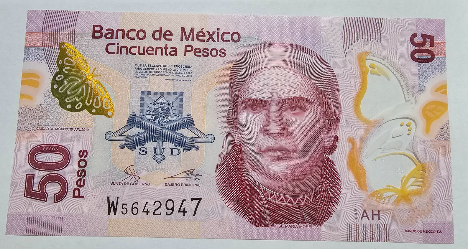 LOT OF 11 MIX BANKNOTE MEXICO 1998,1999,2018,2019,2021,2022.