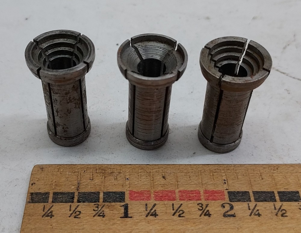 3 - Case Trimmer Collet #1, #3, #4 Reloading Equipment Tool