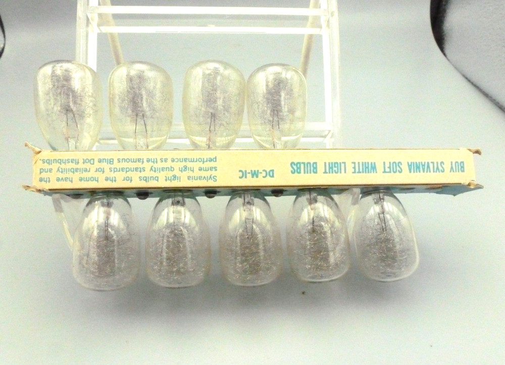 Sylvania Blue Dot M3 Clear Flashbulbs ( 9 total bulbs ) -99