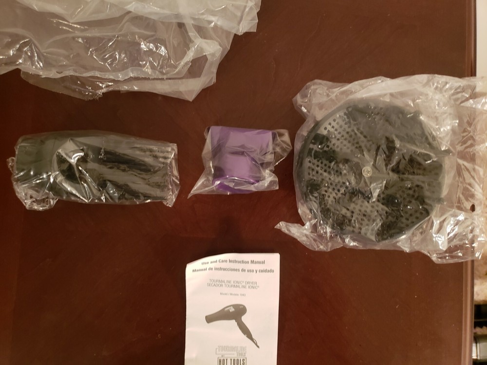 Attachments For Toumaline Ionic Dryer Model 1043 concentrator, pick, diffuser