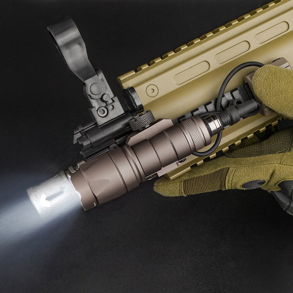 HuntingTactical M300 M600 Flashlight ModButton Remote Switch Airsoft Torch Light