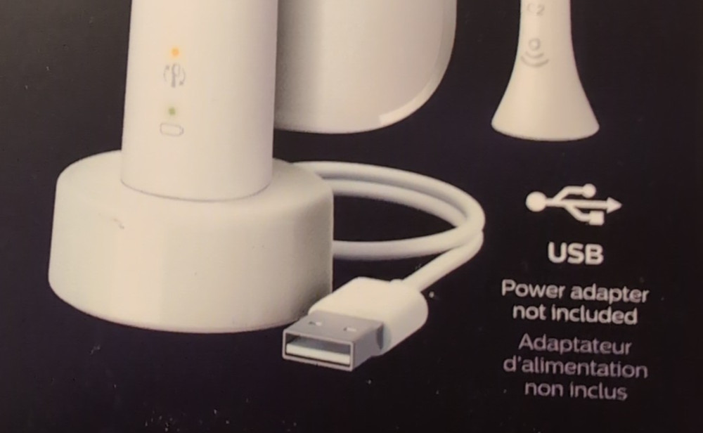 Sonicare 4300 Charging Base Only USB plug - New from Open Box, never used