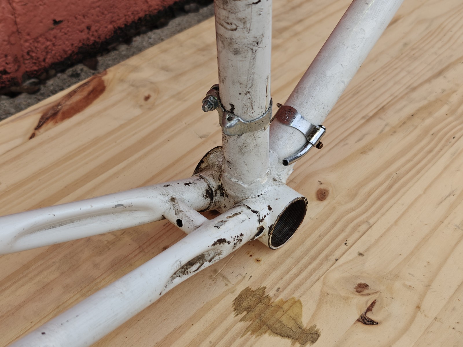 Peugeot PX-10 Vintage Bicycle Frame / Partial Bicycle 54/55cm