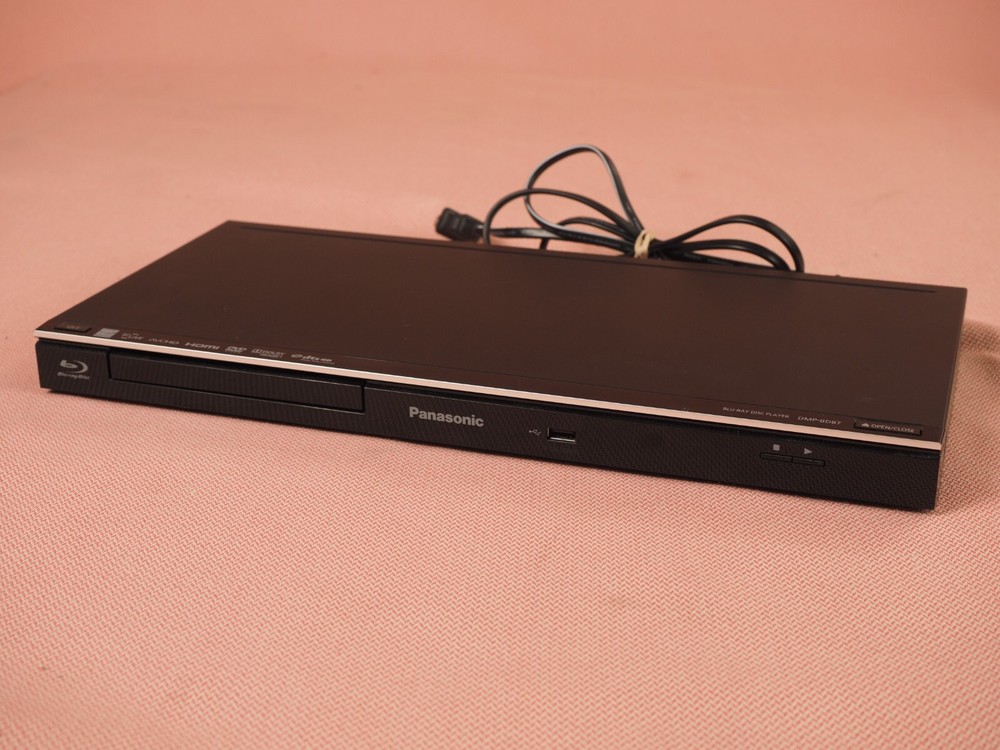 PANASONIC DMP-BD87 Blu-ray DVD Disc HDMI Player TESTED  No Remote