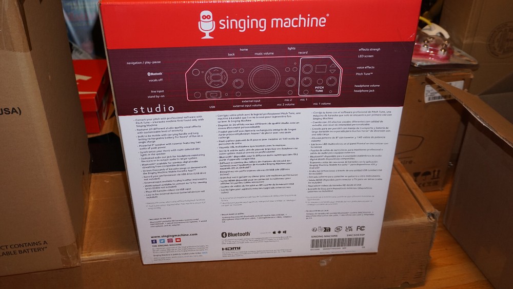 Supreme New Red Singing Machine