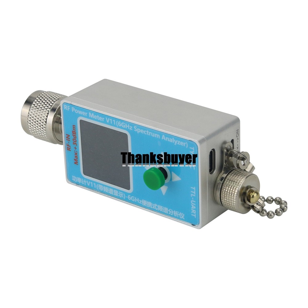 2-in-1 N-type RF Power Meter V11& 6GHz Spectrum Analyzer for EMC Testing