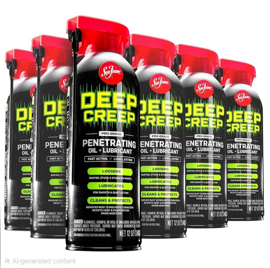 Sea Foam DC-14 Deep Creep Penetrating Oil & Lubricant, 12 oz X 12 Made In USA