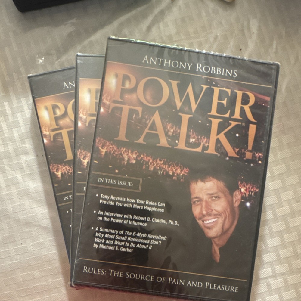 Anthony Robbins Power Talk! Leadership & Self-Confidence CD Set