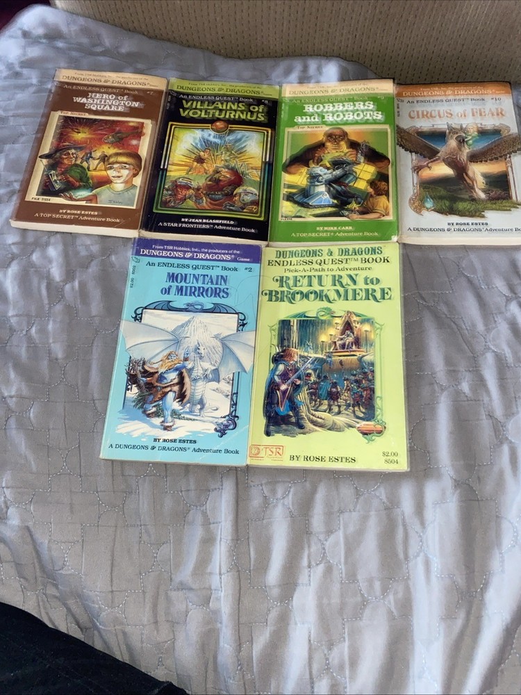 Dungeons & Dragons An Endless Quest Books (6)