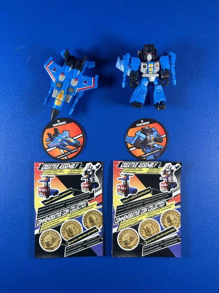 Blokees Transformers Defender Thundercracker robot + vehicle  assembled