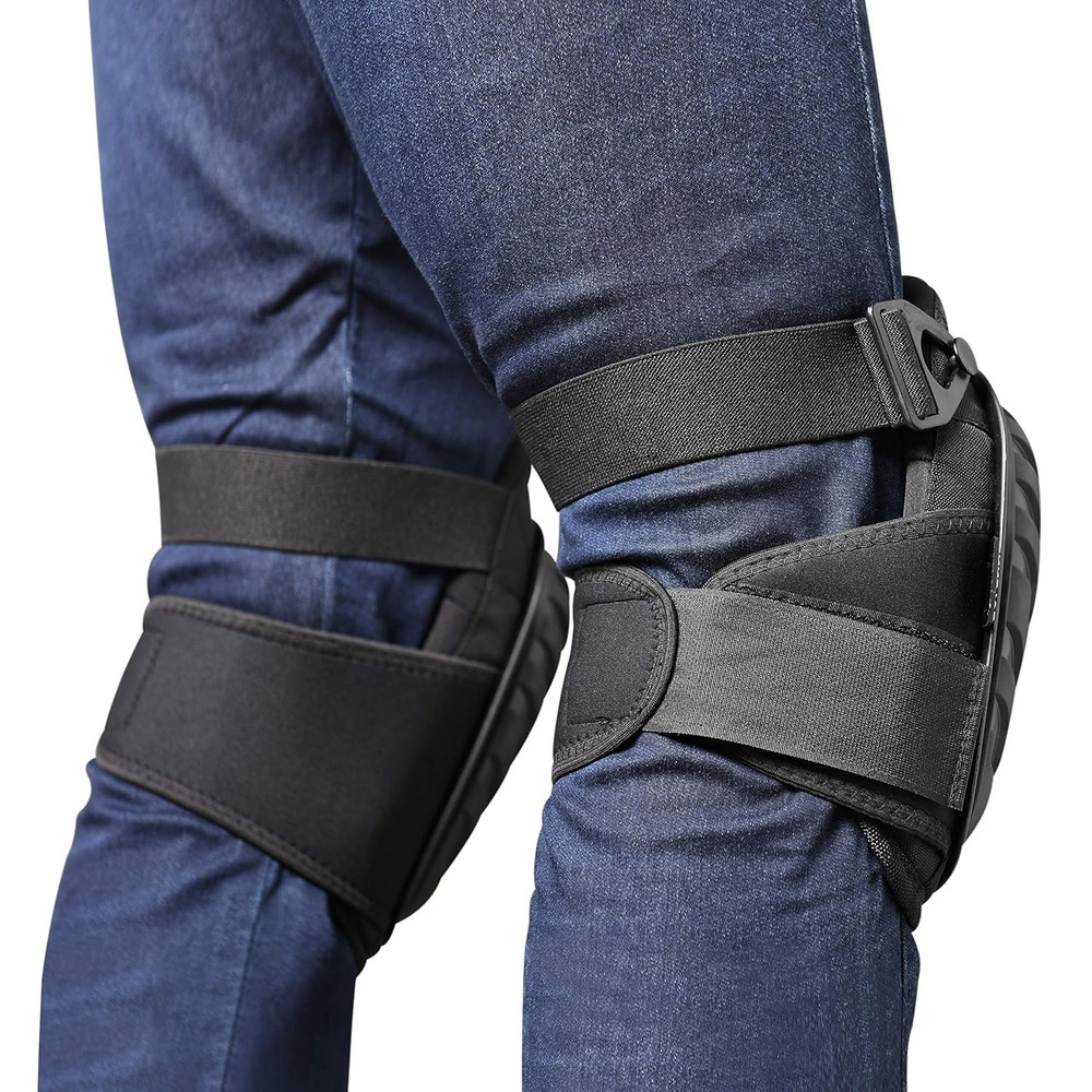 Professional Knee Pads for Work - Heavy Duty Foam Padding Kneepads for Construct