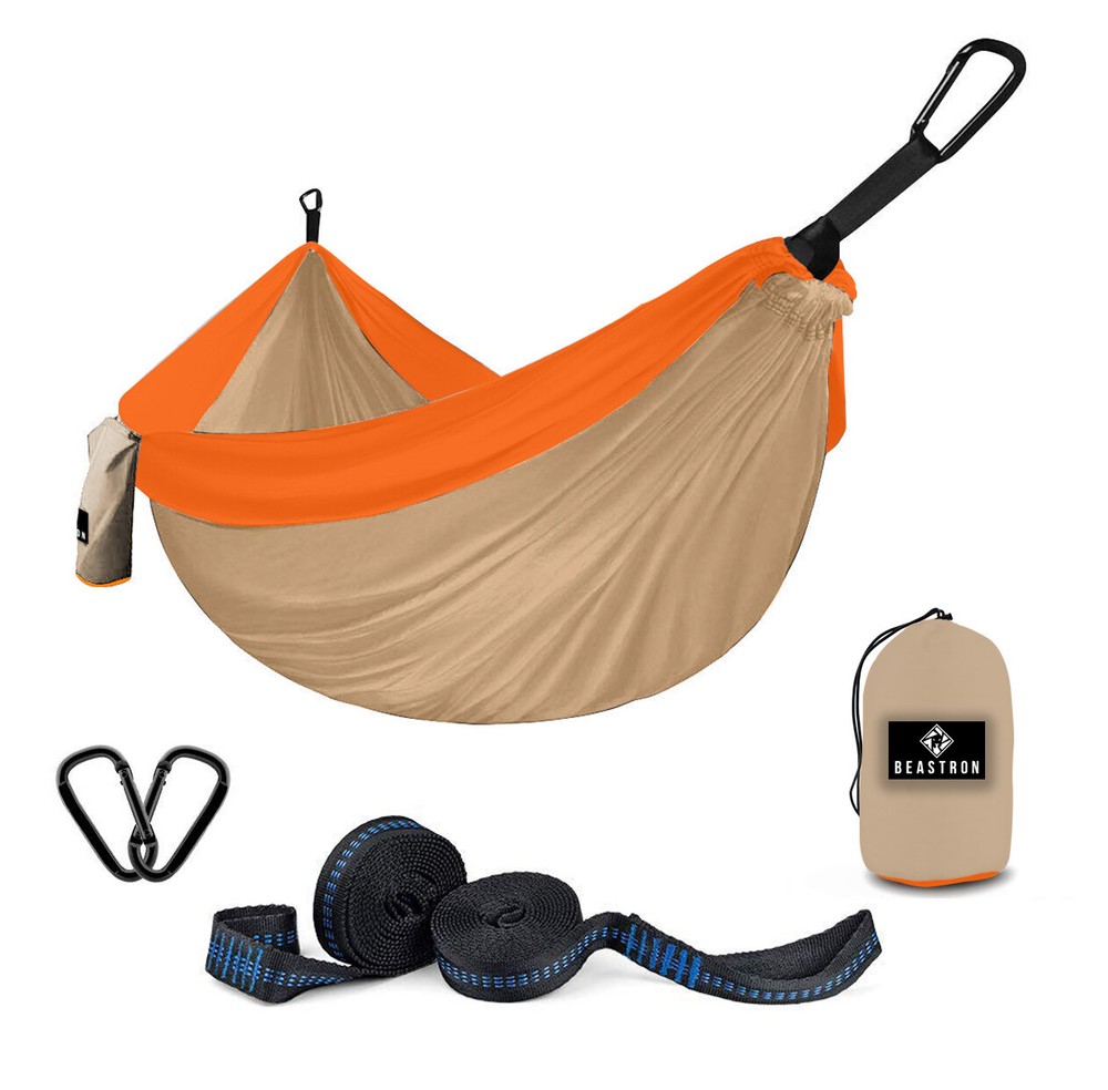 Beastron Camping Hammock Double Hiking Hammock with Tree Straps, Max 600 lb