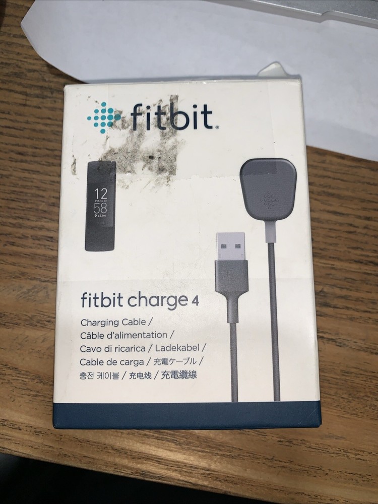 Fitbit Charge 4 USB Charging Cable - Black (FB172RCC) BRAND NEW - SEALED