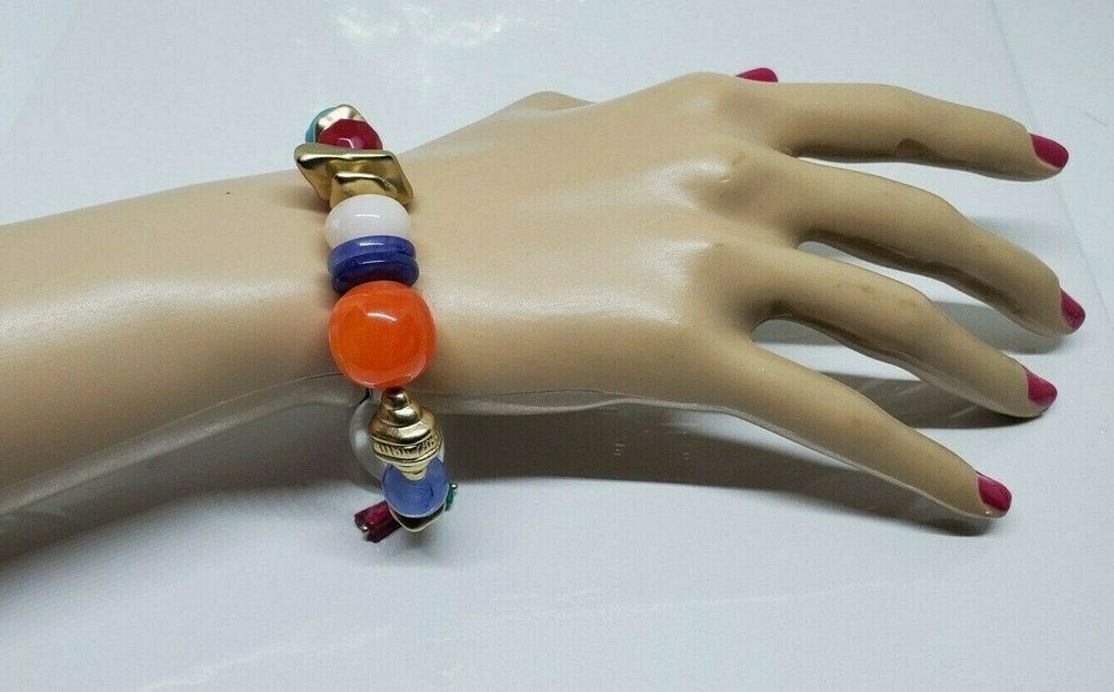 Colorful Multistone Stretch Bracelet
