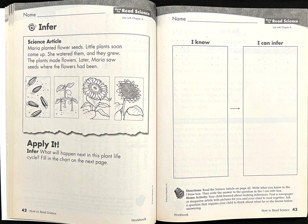 2nd Grade - SCIENCE - WORKBOOK - TEACHER GUIDE (2006, Scott Foresman)