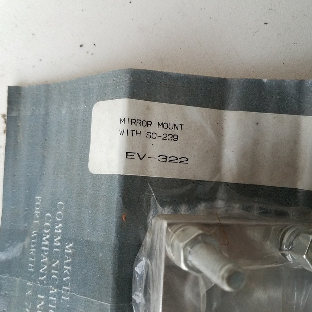 Everhardt EV-322 Antenna Mirror Mount S0-239