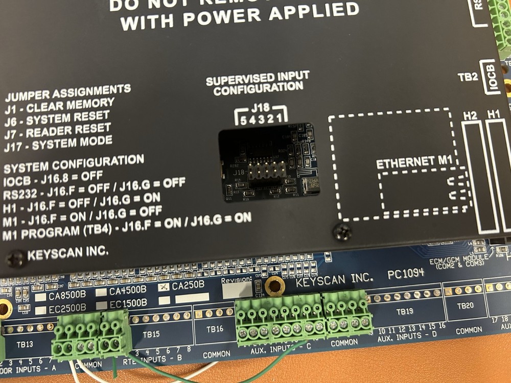 Keyscan Bundle CA4500B CA8500B EC2500B CA250B EC1500B Access Control PC1094