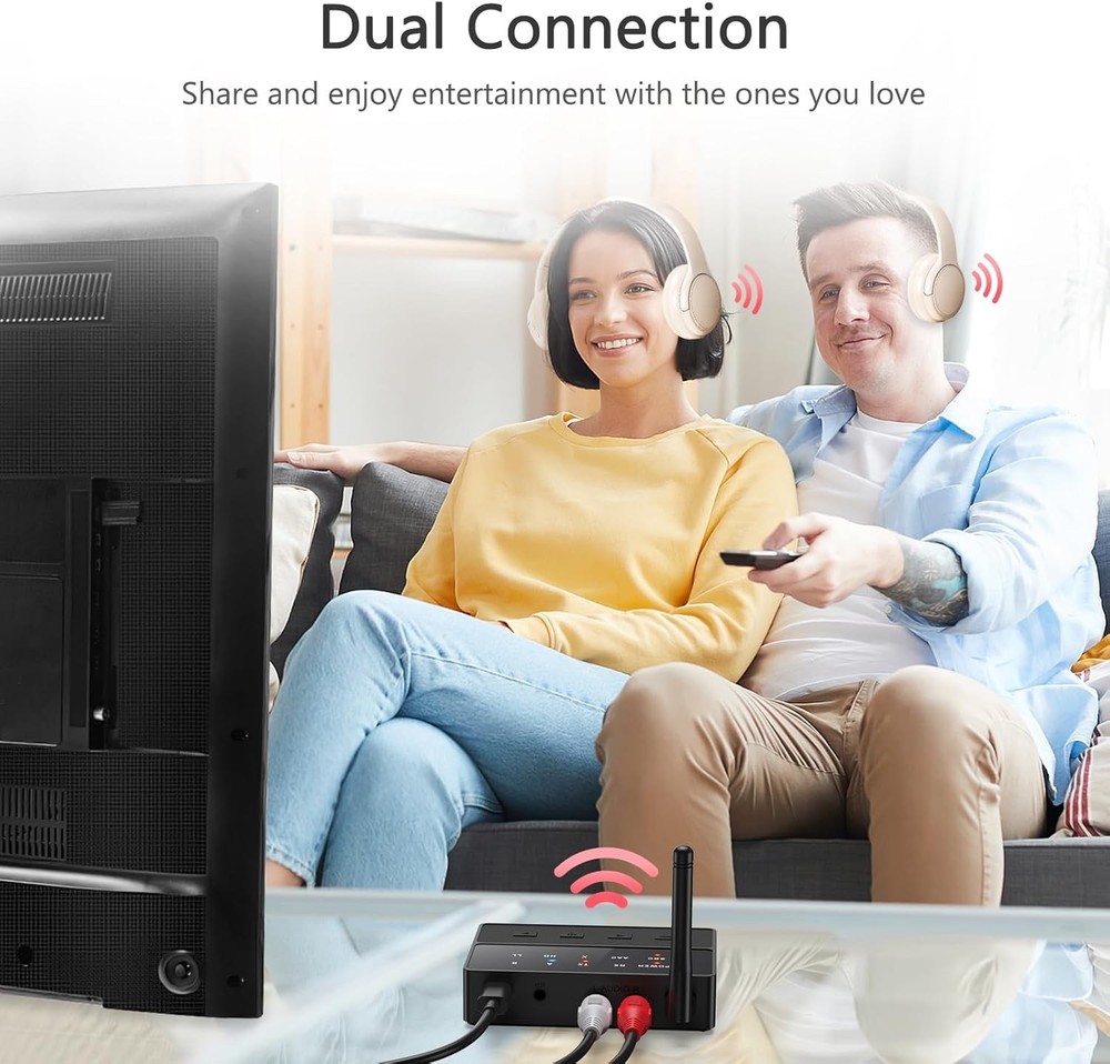 Bluetooth Transmitter Receiver AptX Low Latency Bluetooth Audio Adapt Long dista