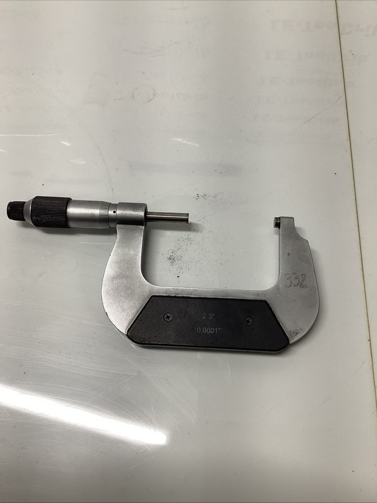 2-3” Outside Micrometer 0.0001” Precision Tool With Case U-158