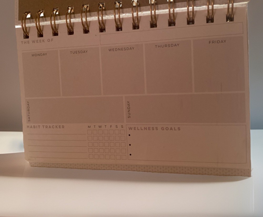 Habit tracker/ Planner: Track Your Progress towards wellness goals