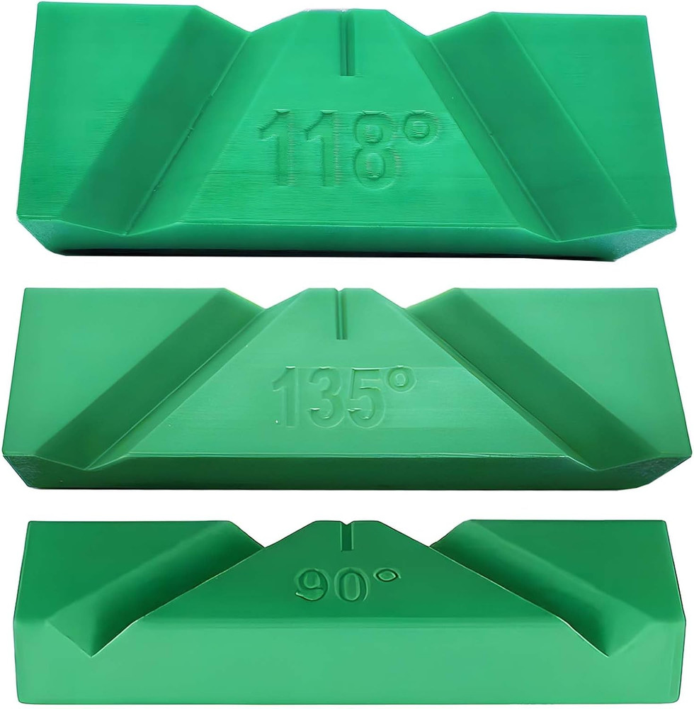 3 Sets Drill Bit Sharpener Guide Jig, 3D Printed Tool for Bench Grinder, Suit...