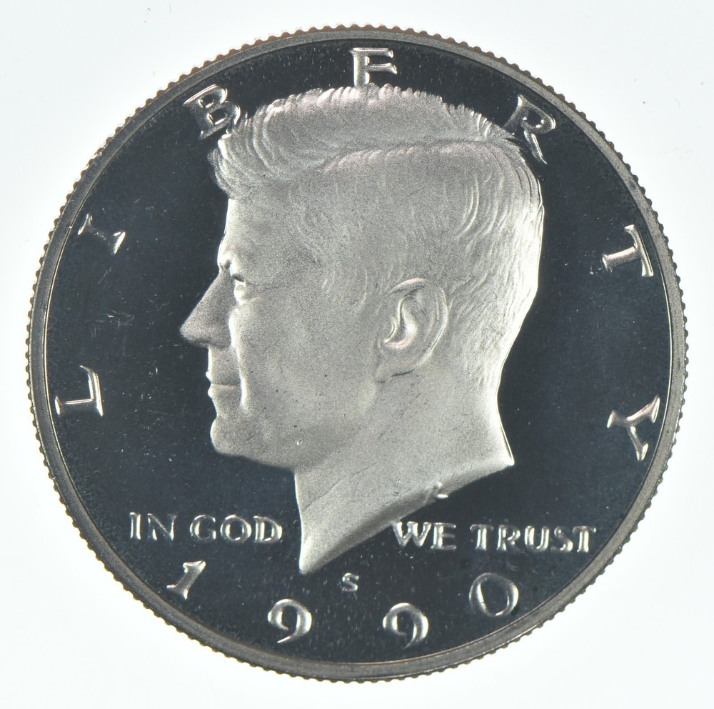 1990-S Kennedy Half Dollar CLAD Proof
