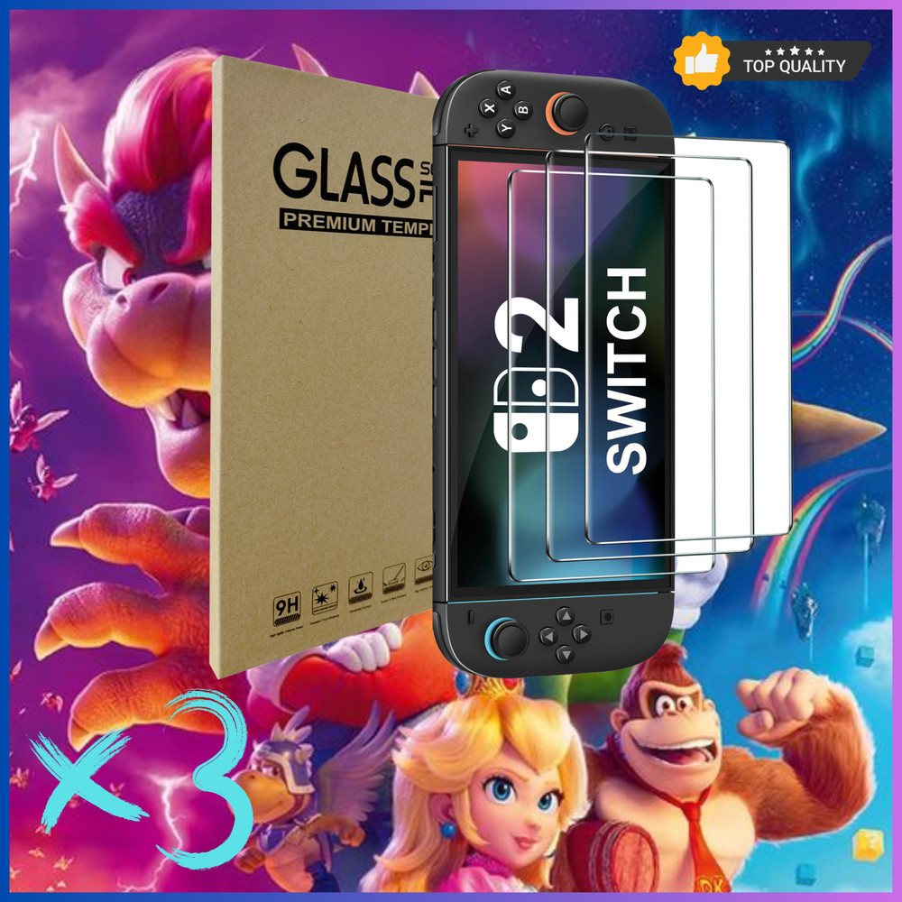 Tempered Glass Protection For Switch 2