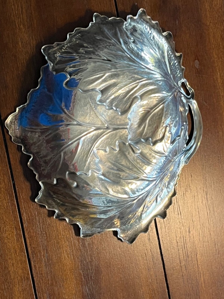 Sterling Silver Serving Bowl Nut Candy Dish by International marked B127