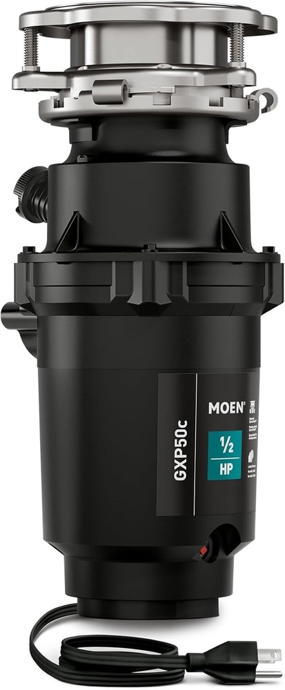 Moen GXP50C Prep Series PRO 1/2 HP Continuous Feed Garbage Disposal