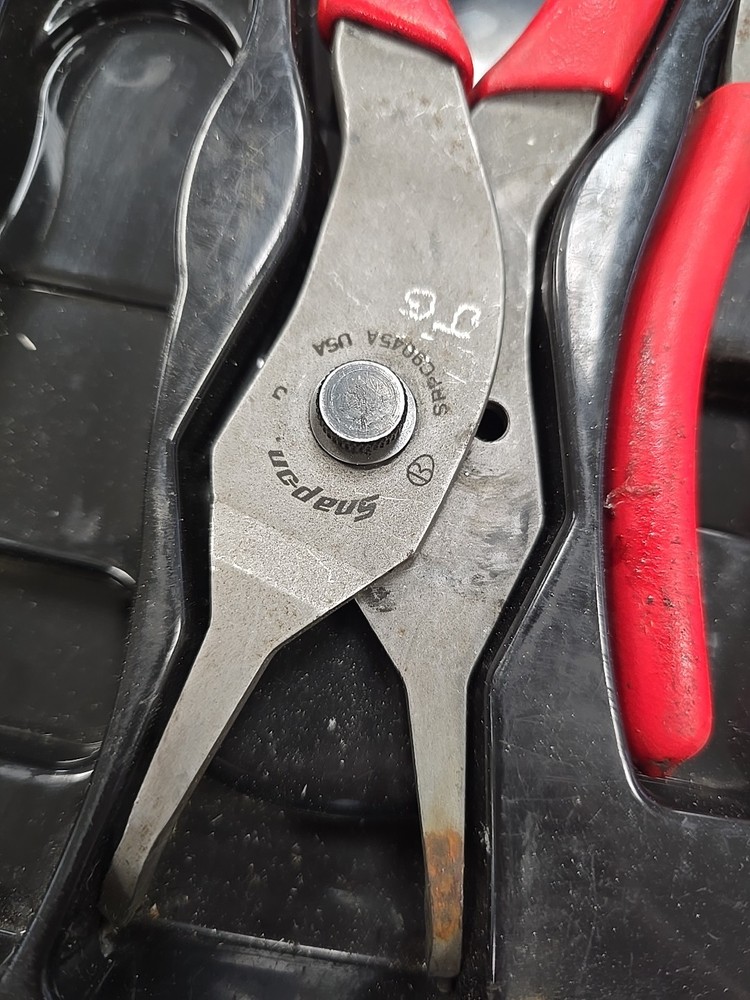 Snap On SRPC3800 SRPC9045A SRPC9090A 5 pc Convertible Snap Ring Plier Set RED