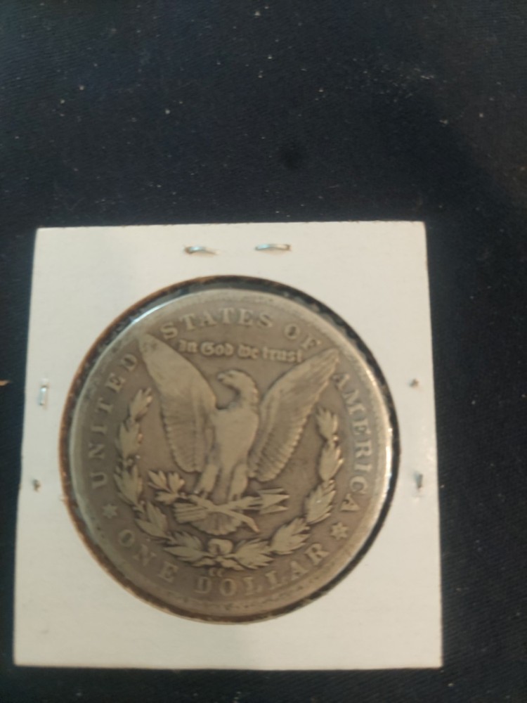 1890 CC Morgan Silver Dollar