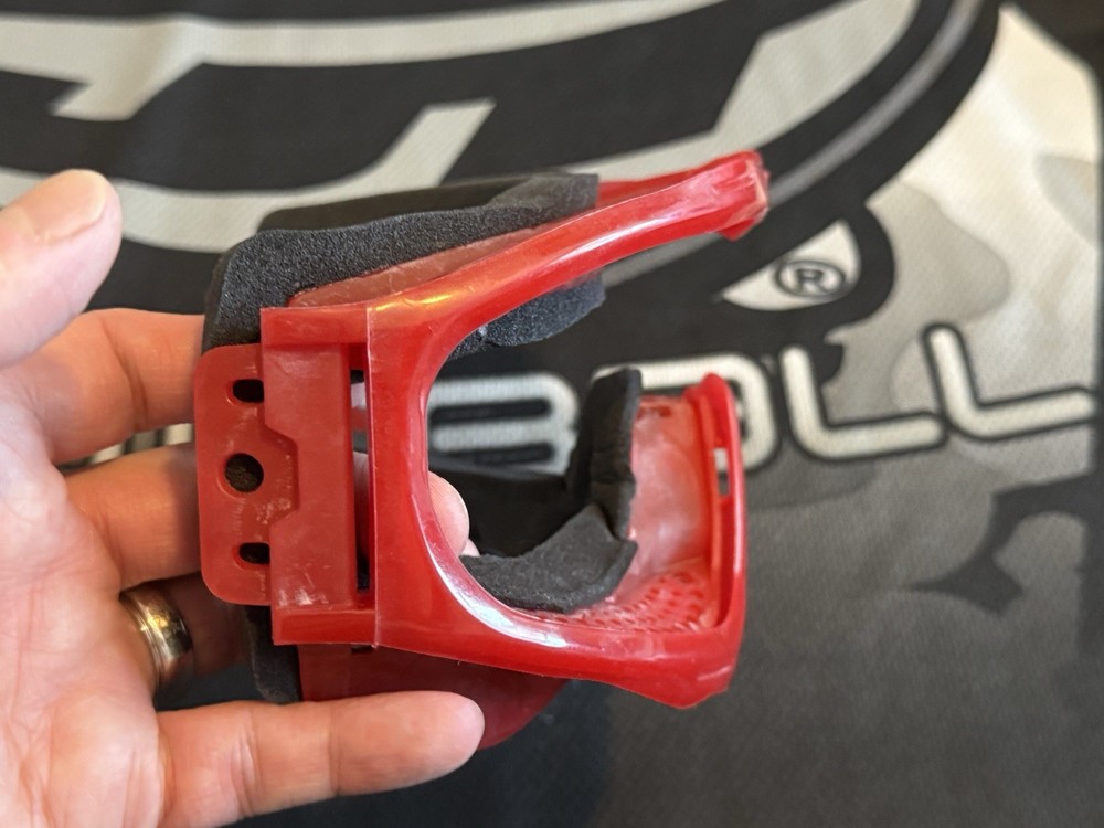 JT Spectra ProFlex Goggle Frame - RED DATE 07/2004