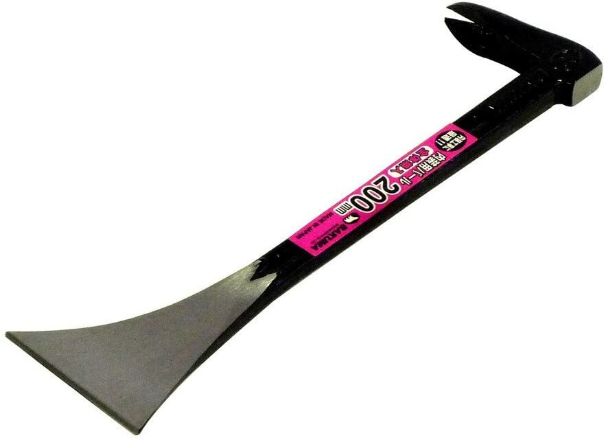 BAKUMA Japanese Restorers Cats Paw Nail Puller Durable Compact Flat 200mm