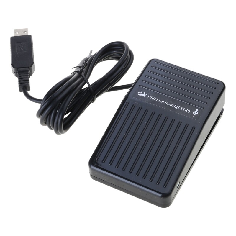 Programmable USB Foot Control Pedal Switcher for Enhances Workflow Efficiency