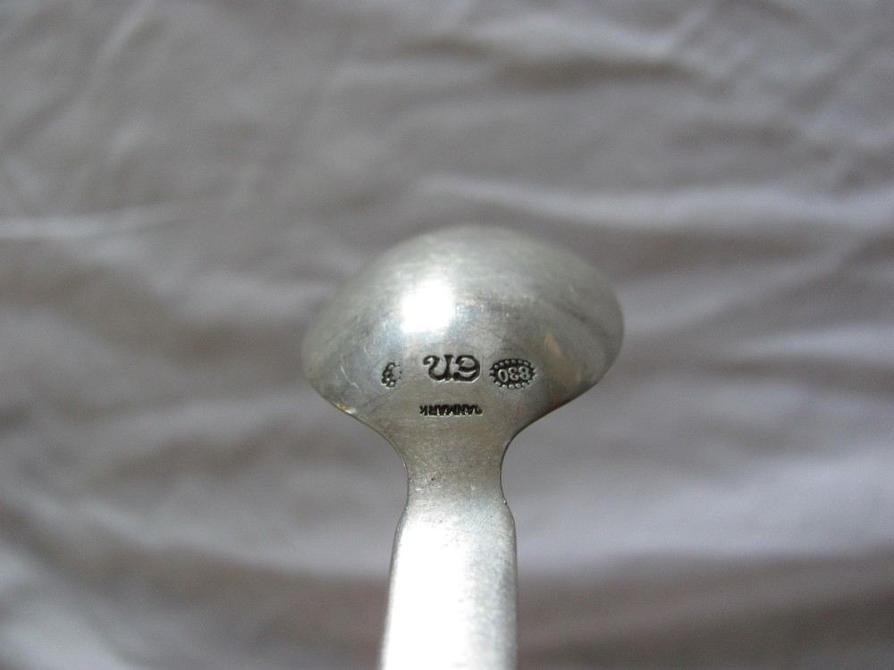 Evald Nielsen Denmark Silver 830 - Pattern #33 - Place Setting Teaspoon