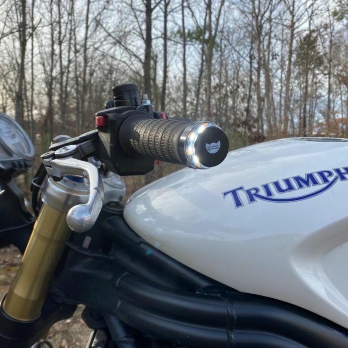Custom Dynamics Motorcycle Handlebar End LED Run/Turn Light (NEW)