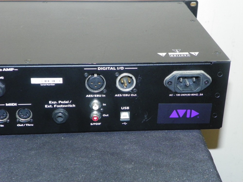 Avid Eleven Rack USB Audio Interface Multi Guitar Effects Processor With Cables