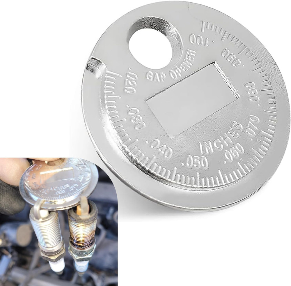 2Pcs Spark Plug Gap Tool Gapper Gauge Universal Car Engine Tuner Mechanic Tool