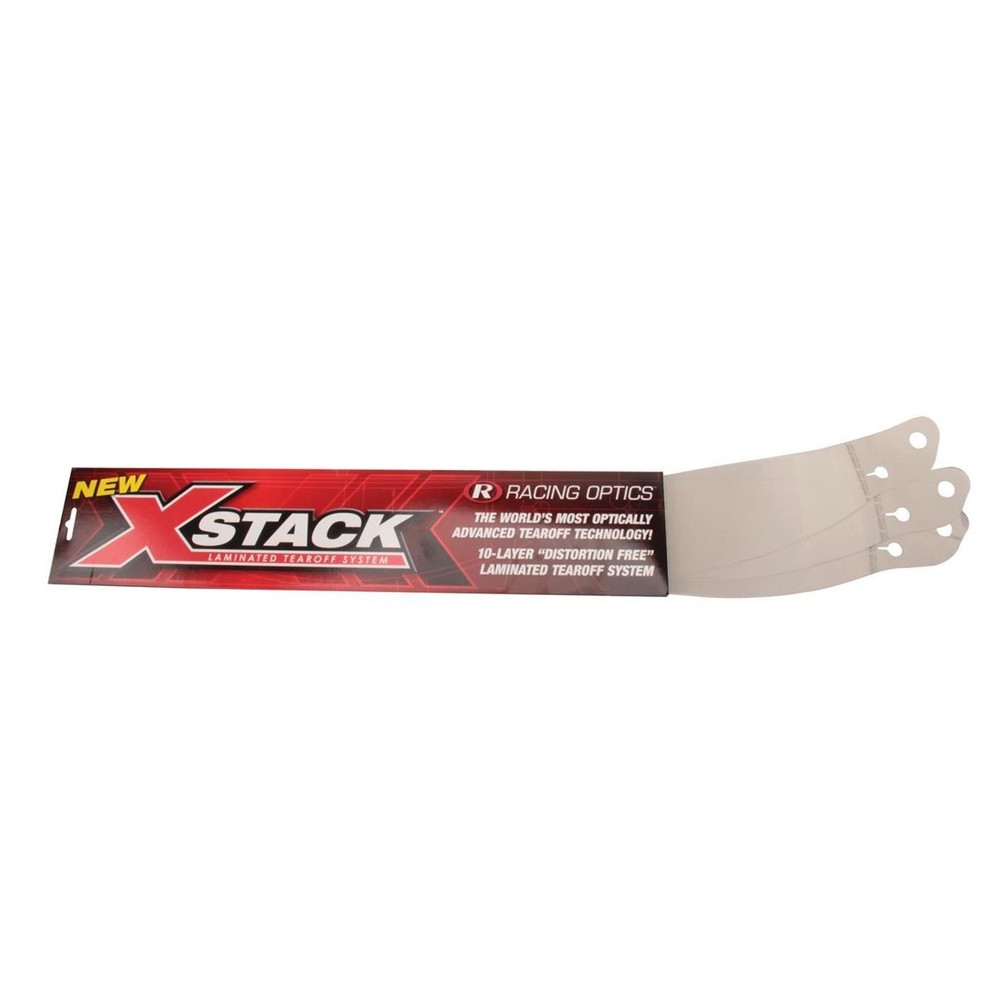 Racing Optics 10265C XStack Tearoffs for Stilo ST6 Helmets
