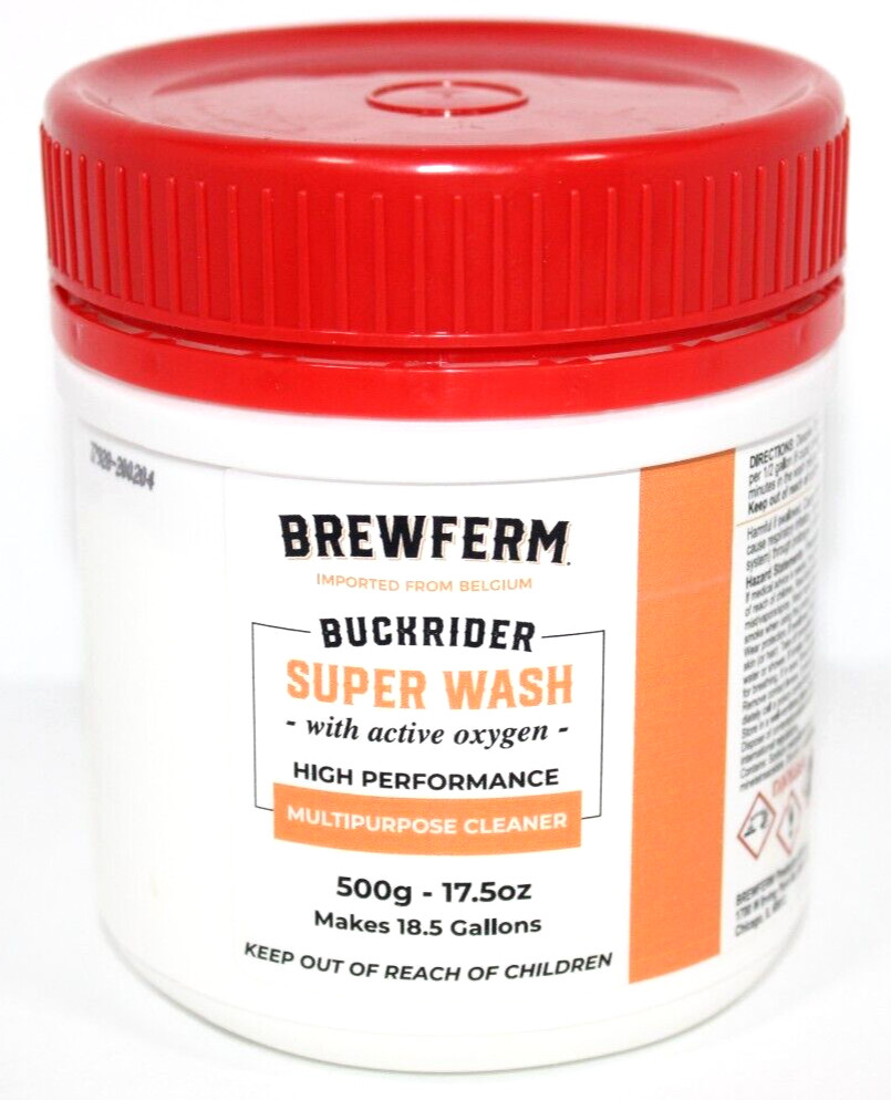 Brewferm Buckrider Super Wash Active Oxygen High Performance Multipurpose Clean