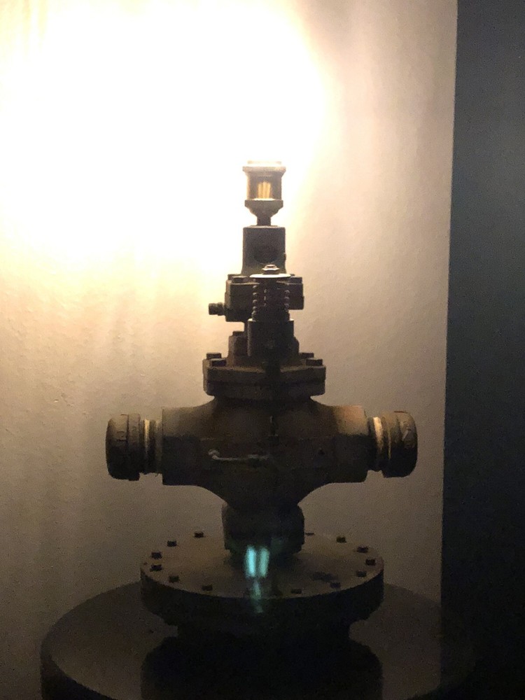 Custom Made Industrial Valve Lamp Light 