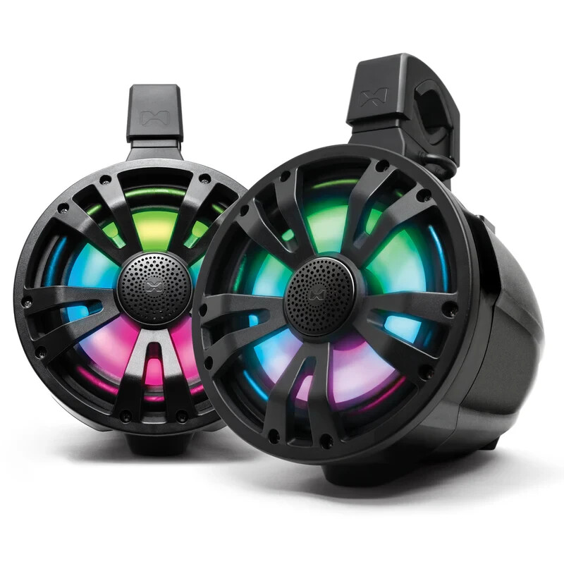 ECOXGEAR ExtremeTower Speakers ET08 - 2 Passive Extreme 8 inch Tower Speakers