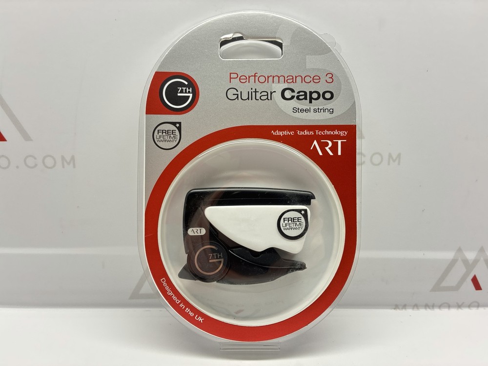 G7th Performance 3 Capo with ART (Steel String Satin Black)