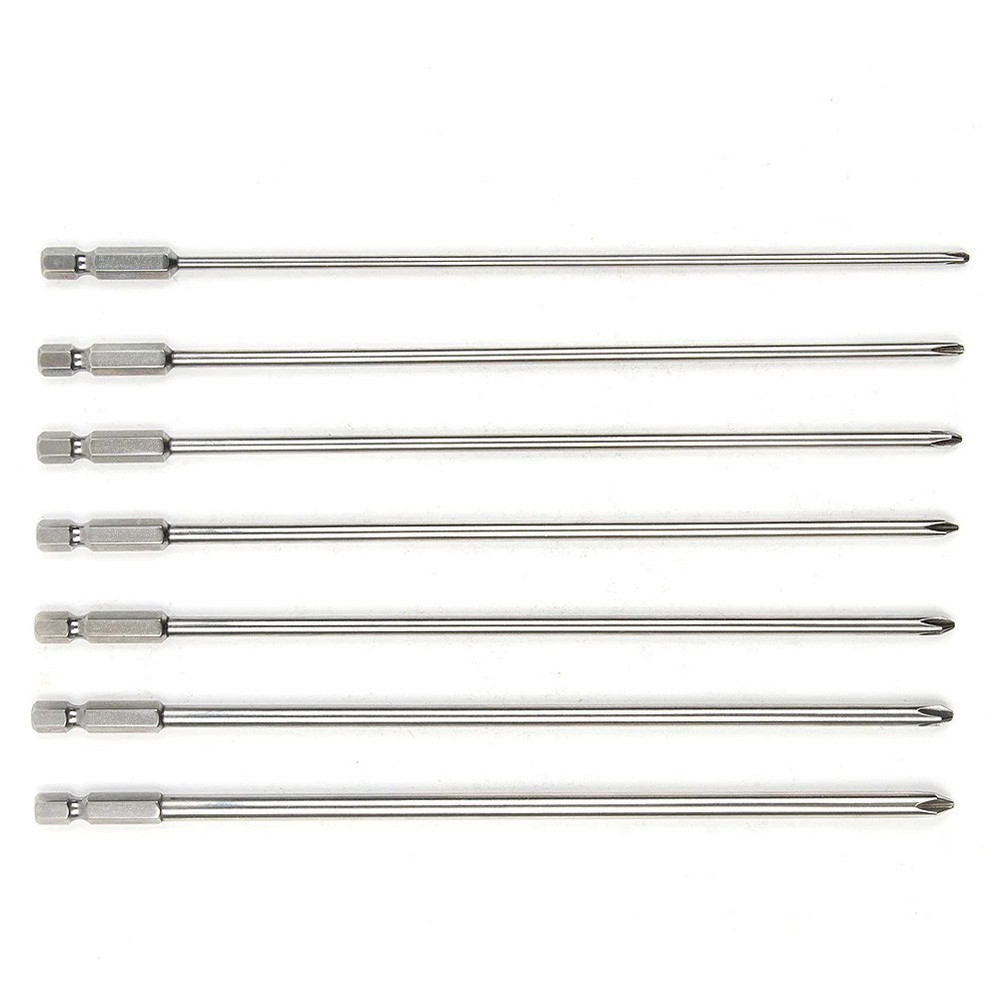 Newest Screwdriver Bits 200mm Tool 6.35mm 7Pcs 7Pcs/Set Bits Cross Driver